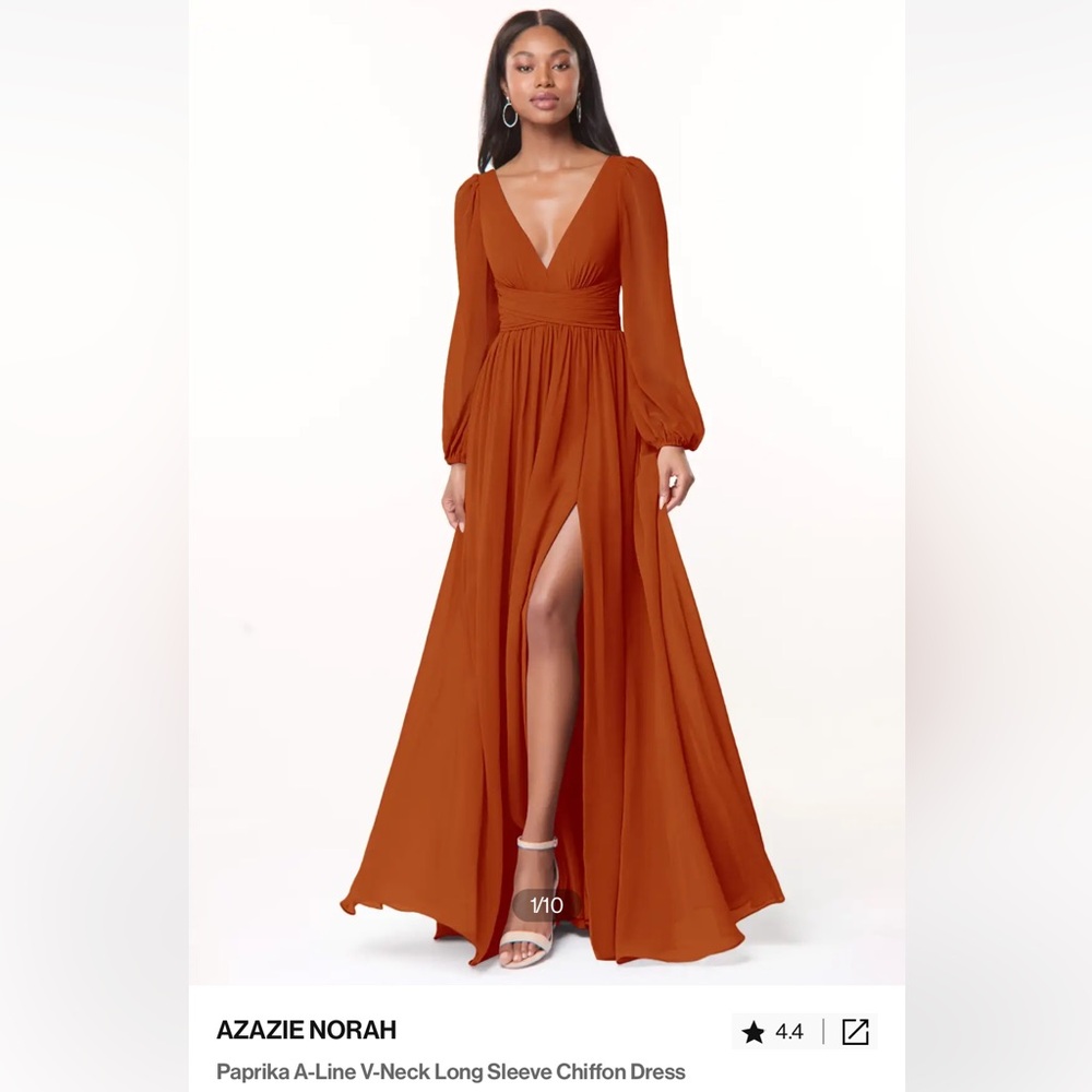 4x HP 💕Altered Azazie Norah Bridesmaid Dress